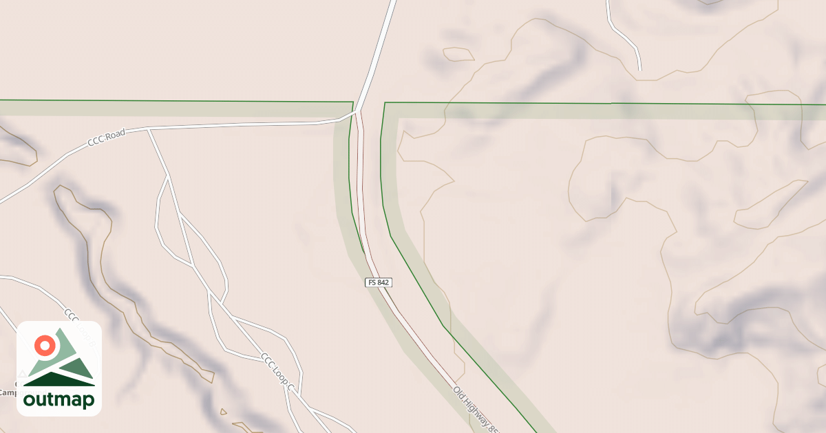 Map of (C)  OLD HIGHWAY 85