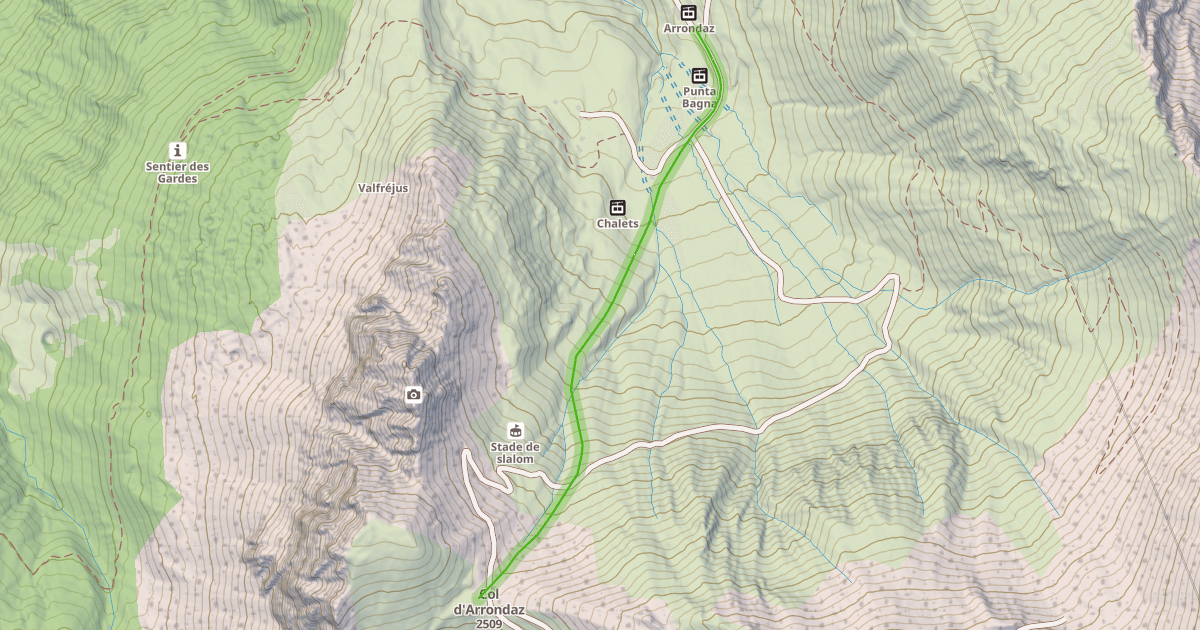 Map preview of Col
