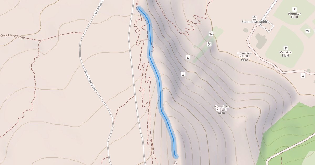 Map preview of Ridge Run