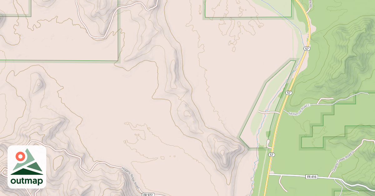Map of HAMMOND RANCH H