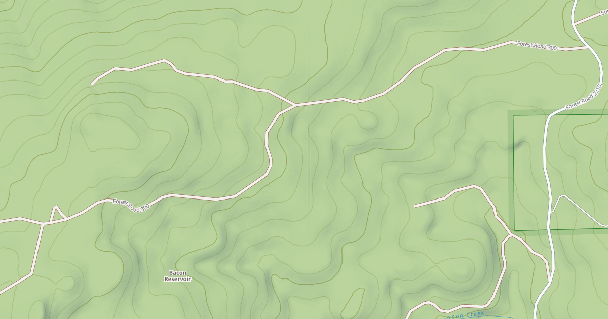 Map preview of USFS Motor Vehicle Use Map Roads {76AE09C8-0AEC-4B95-A2F1-D03294B60408}