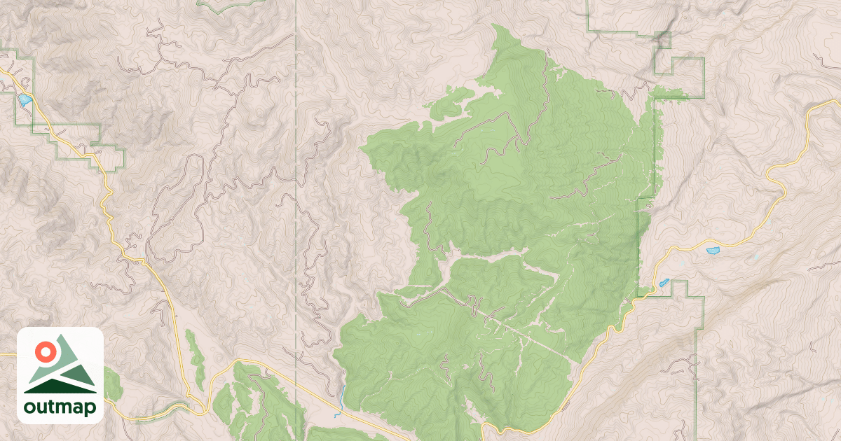 Map of BIG ROCK CR