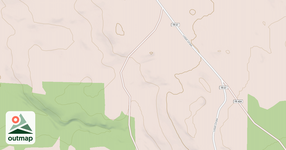 Map of USFS National Forest System Roads {B8BB61EB-471A-46F1-A990-B79E5C7F3582}