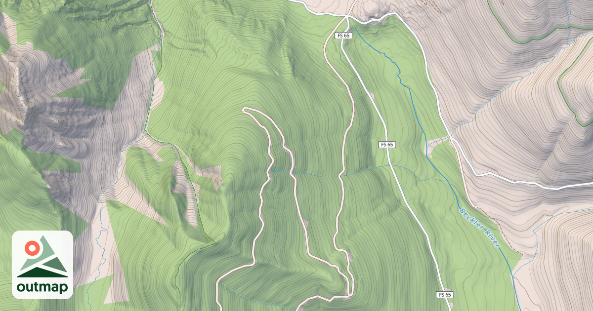 Map of 2860 SAN JUAN HILL
