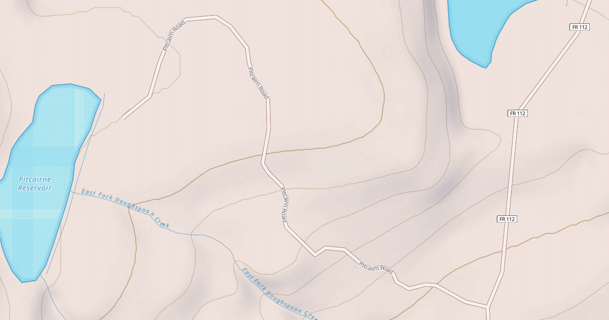 Map preview of PITCAIRN