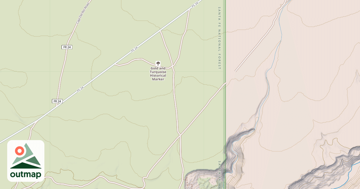 Map of USFS Motor Vehicle Use Map Roads {FD92969B-6E09-4404-BB34-741C196DE672}