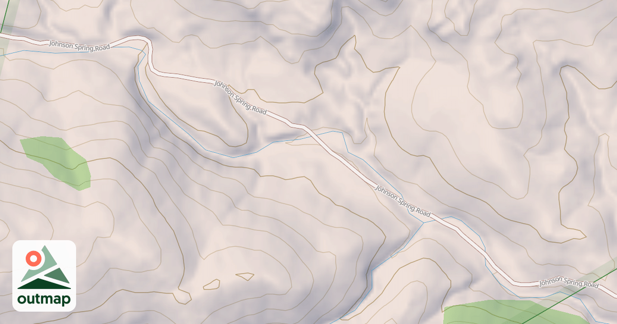 Map of JOHNSON SPRING