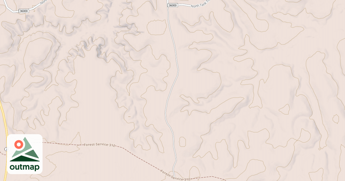 Map of CUT THRU ROAD