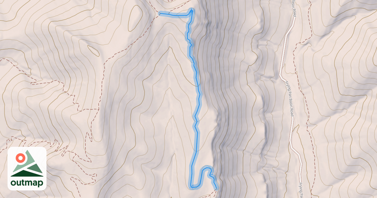 Map of South Mother Lode (Upper)