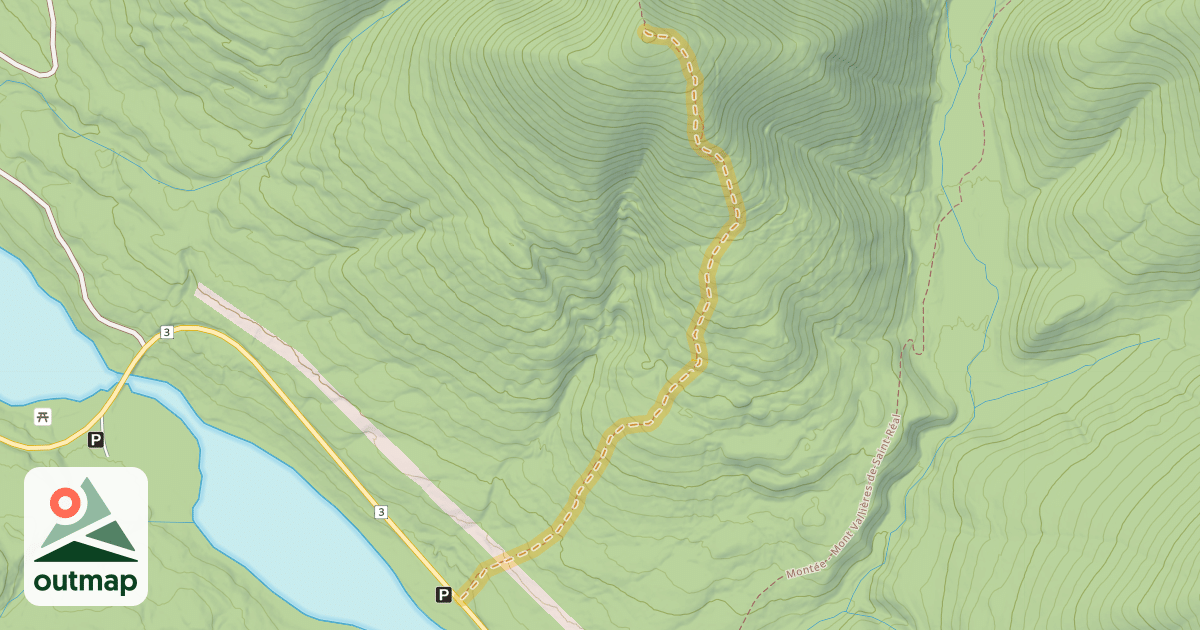 Map of La P'tite Vite