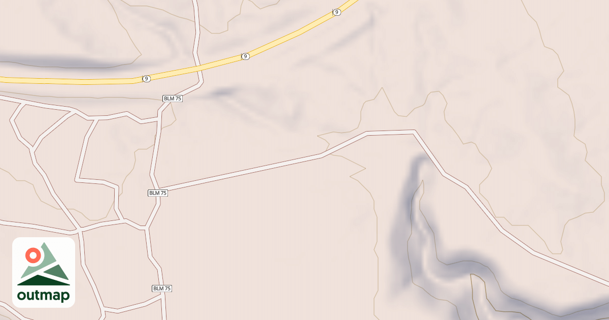 Map of BLM National GTLF Public Motorized Roads 34120c4a-2b0c-499e-98c7-3f28acac602b