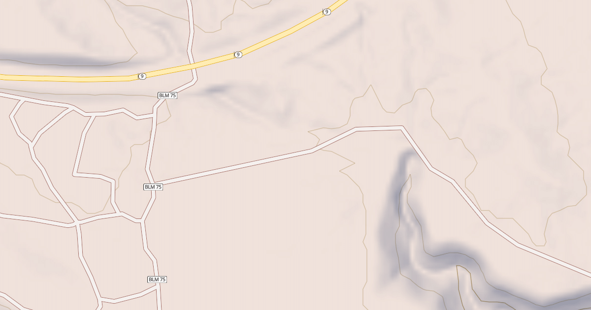 Map preview of BLM National GTLF Public Motorized Roads 34120c4a-2b0c-499e-98c7-3f28acac602b