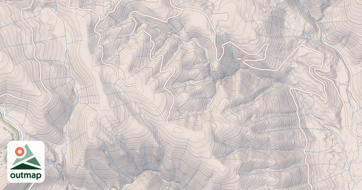 Map of BURTON RIDGE