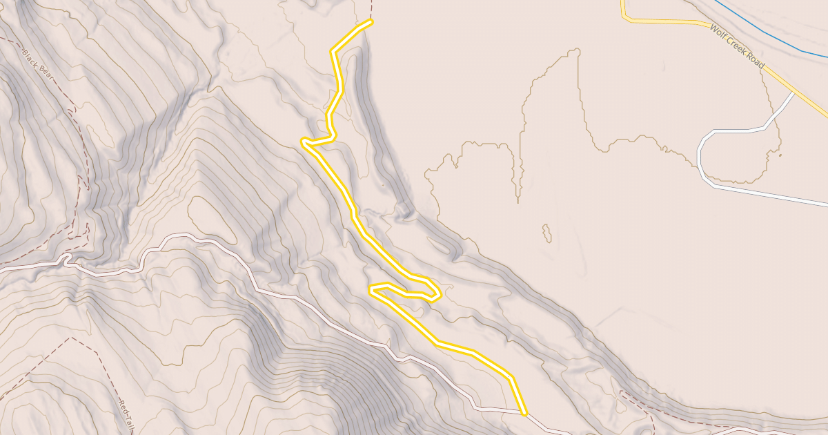 Map preview of Powers Plunge