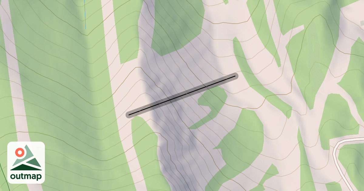 Map of Godie Chutes