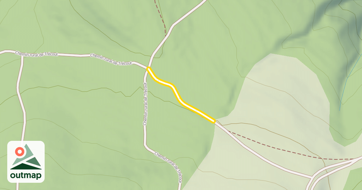 Map of Boucle de l'Epinguy