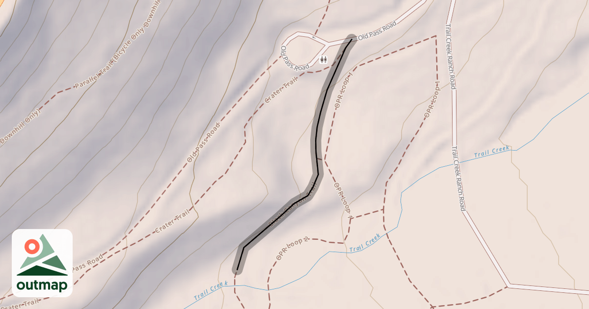Map of Black Canyon Trail