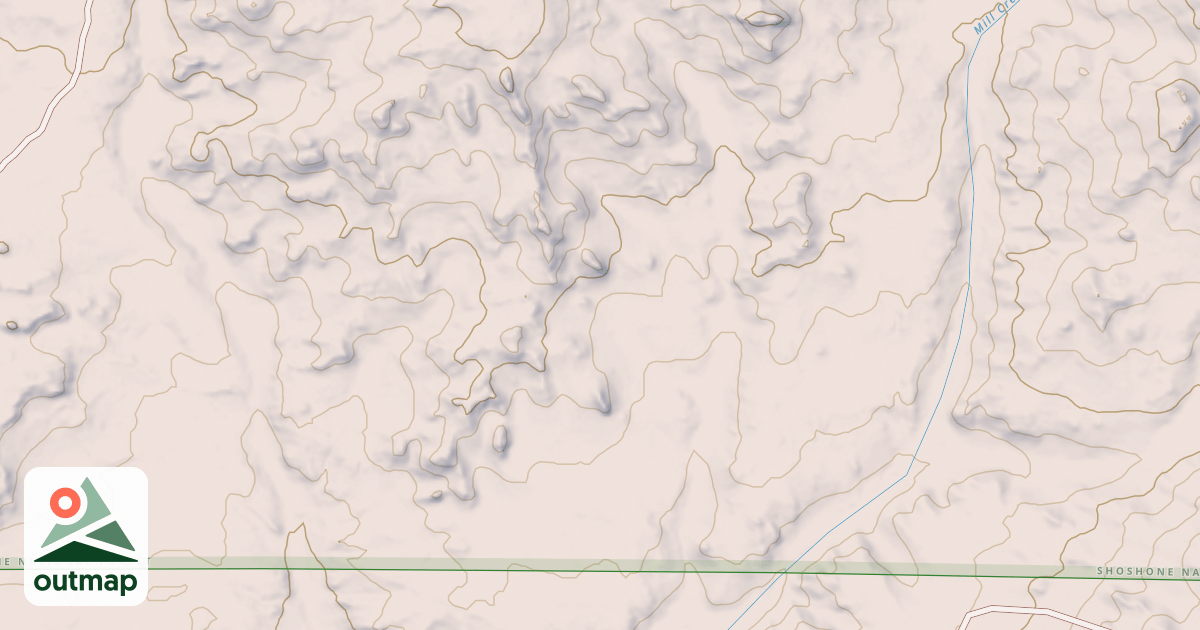 Map of MILL CREEK