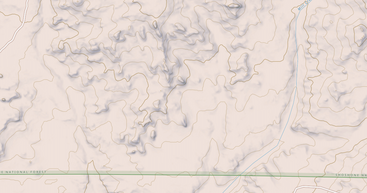 Map preview of MILL CREEK