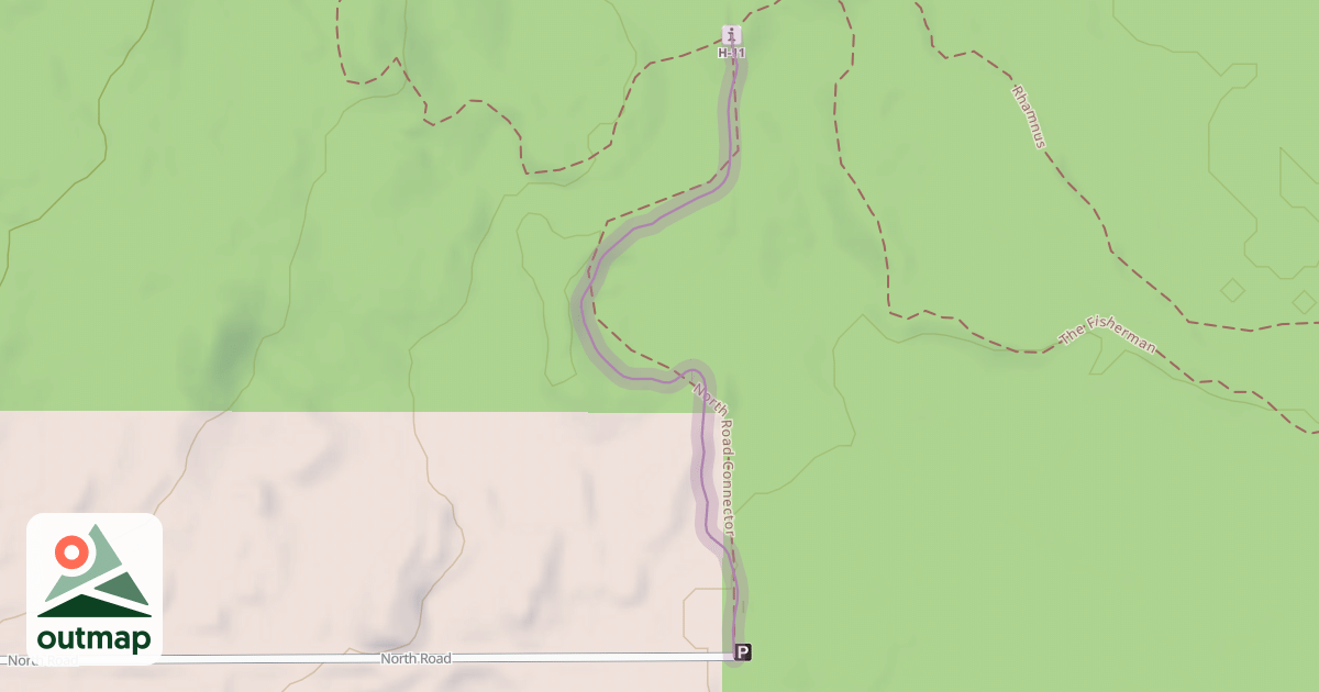 Map of North Road Connector