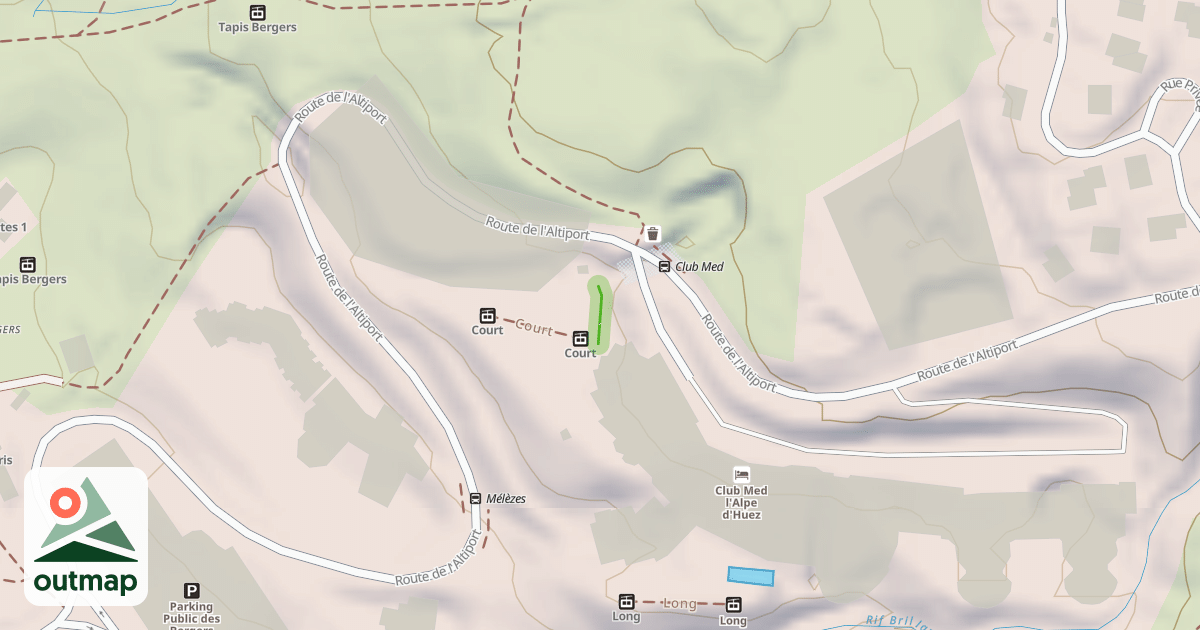 Map of Club Med