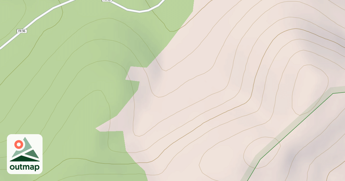 Map of USFS National Forest System Roads {4A454A50-F97C-4AC0-9E0A-E3514FC4F69E}