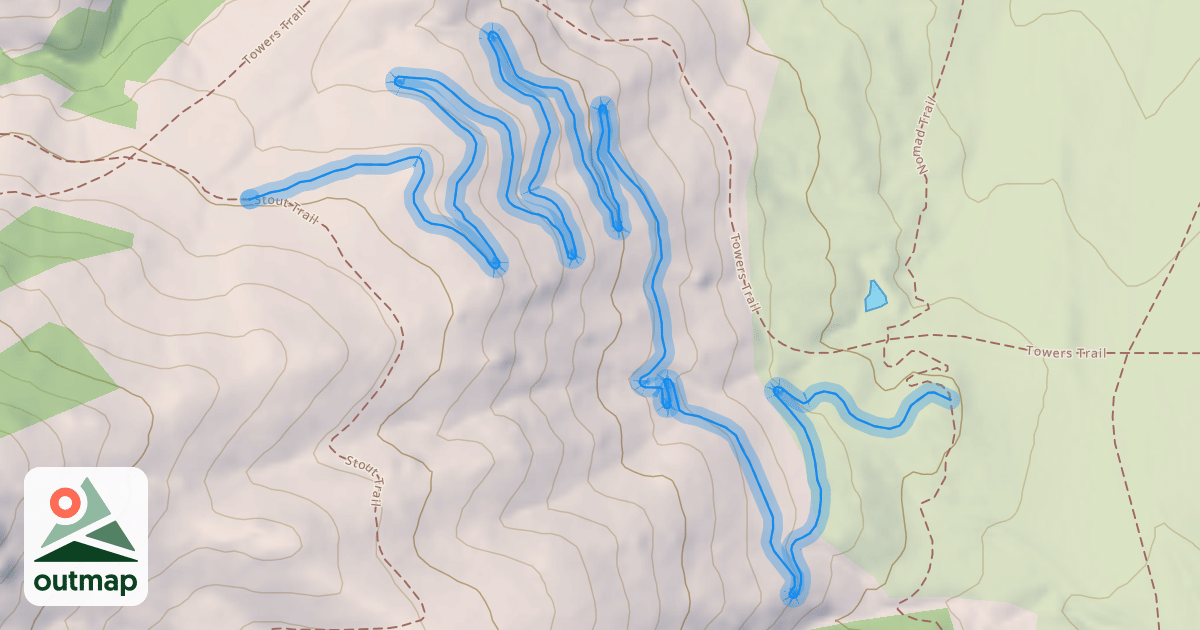 Map of Nomad Stout Connector