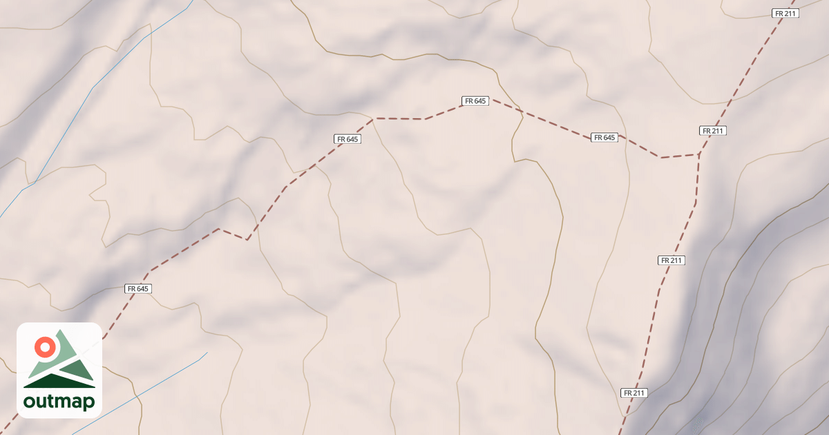 Map of Priest Gulch