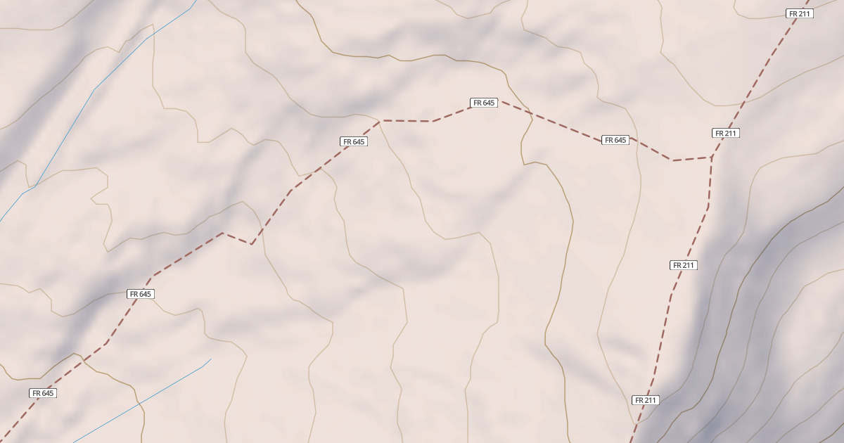 Map preview of Priest Gulch
