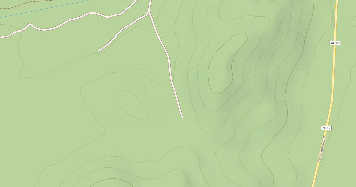 Map preview of USFS Motor Vehicle Use Map Roads {559363BB-16E9-49B4-8DCE-709089274ADD}