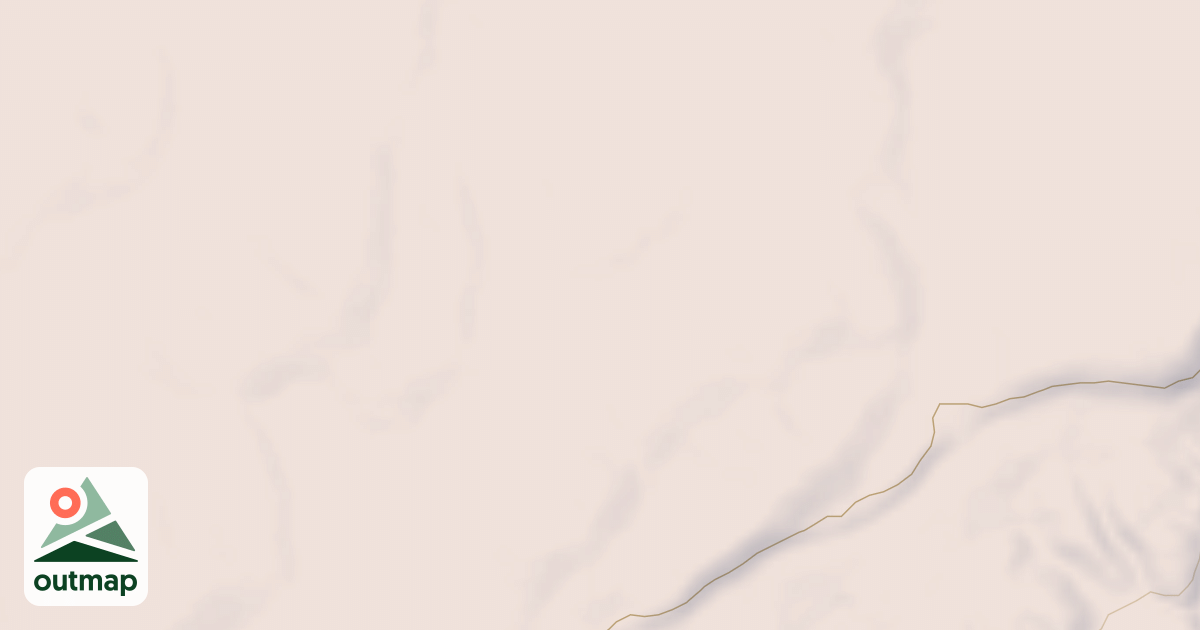 Map of BILLS CREEK SOUTH SPUR A