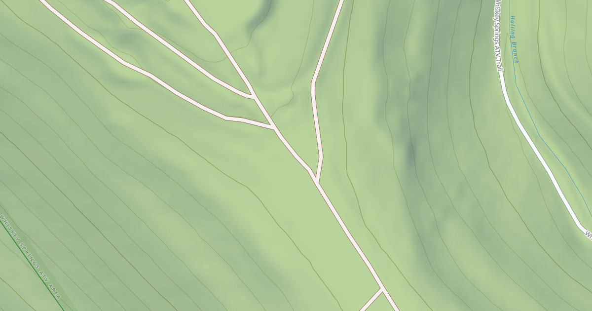 Map preview of Whiskey Springs Trails