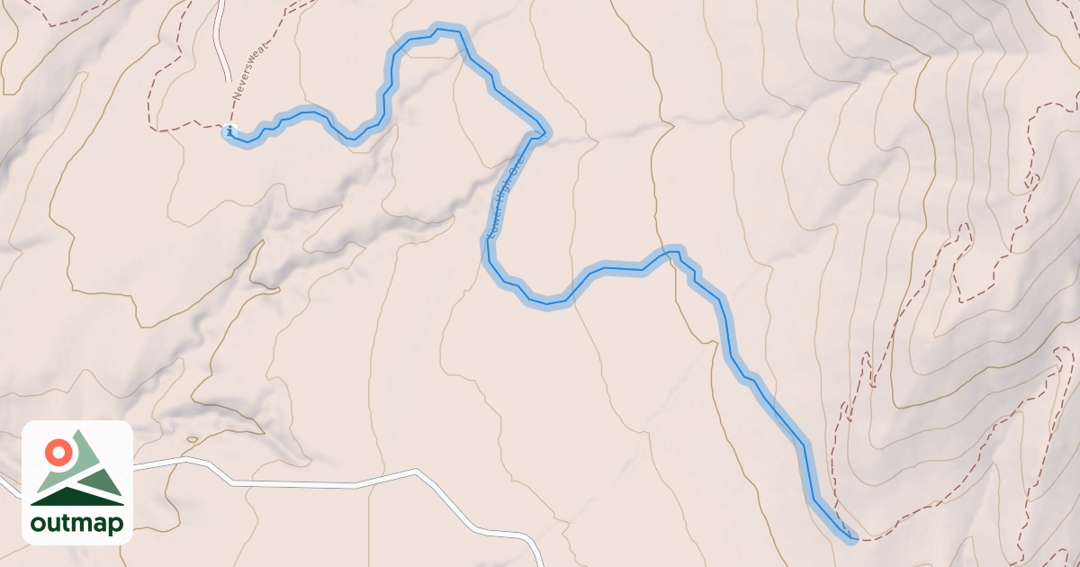 Map of Lower High Ore