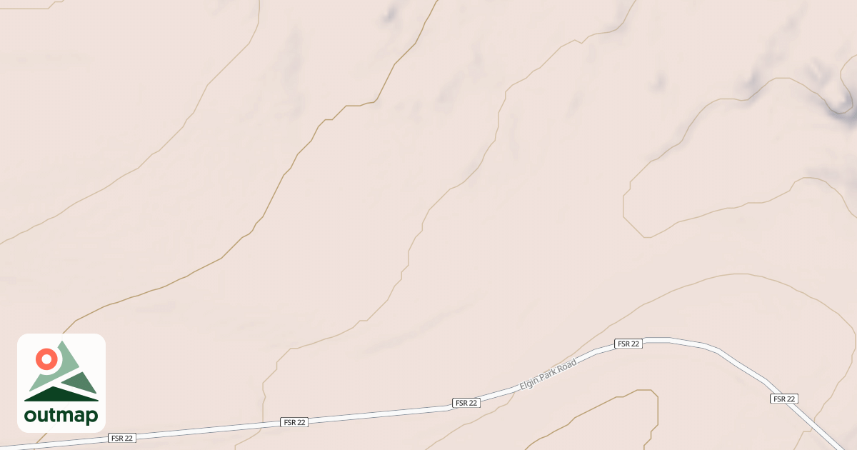 Map of RABBIT CREEK ROAD