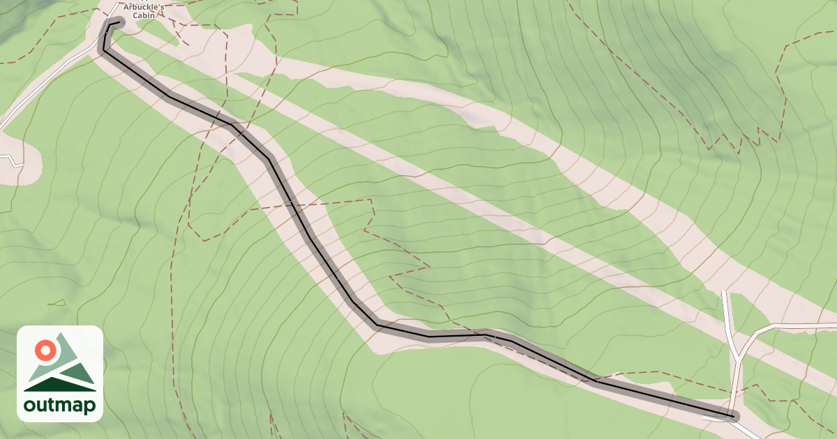 Map of Lower Shay's Revenge