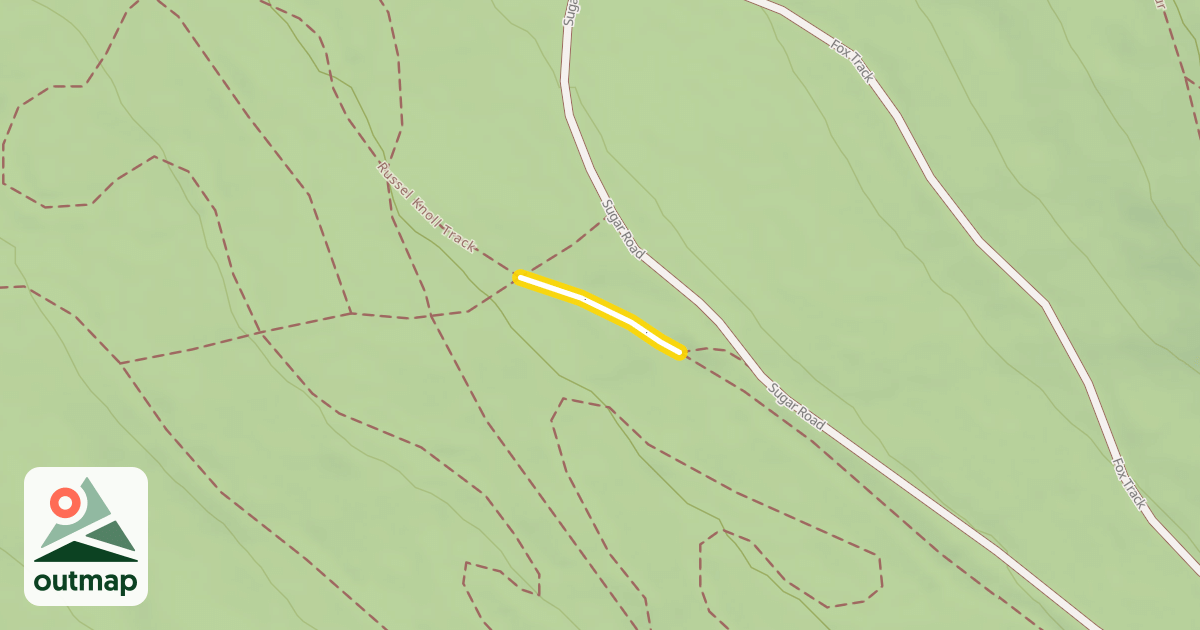 Map of Russel Knoll Track