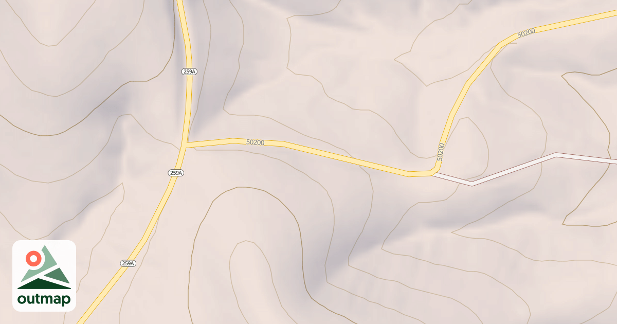 Map of USFS National Forest System Roads {322B6898-9DBA-4AA4-85DF-231E2BB8100F}