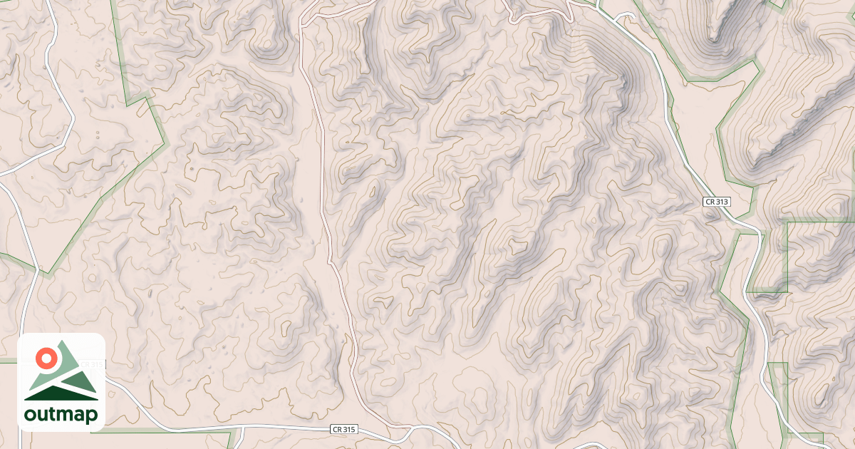 Map of HOPKINS FLAT BR 1H