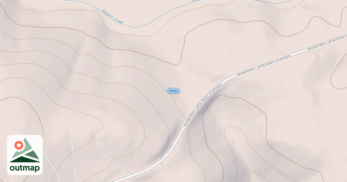 Map of Bartow Bend