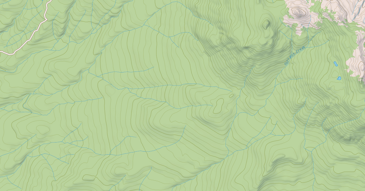 Map preview of East Green Mountain