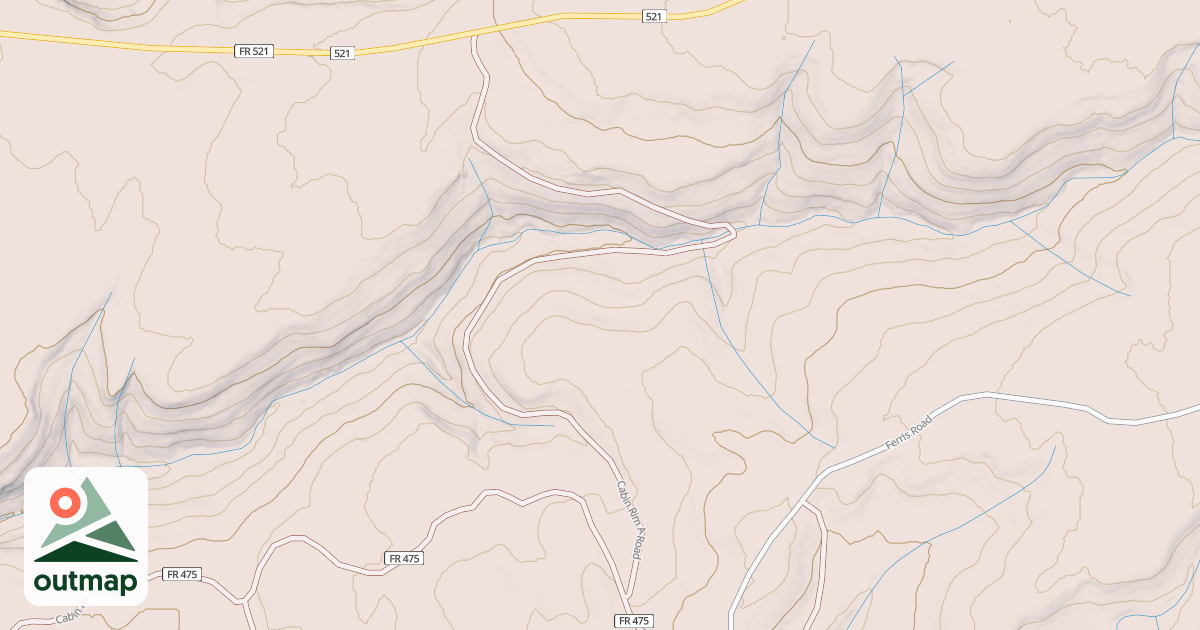 Map of CABIN RIM A