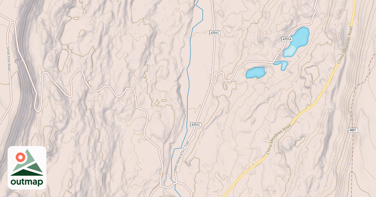 Map of DEAD HORSE ATV C