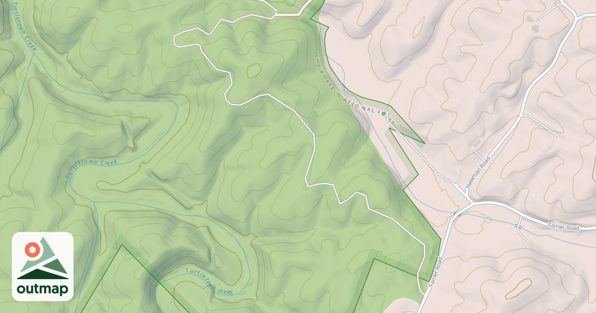 Map of APALACHIA TUNNEL