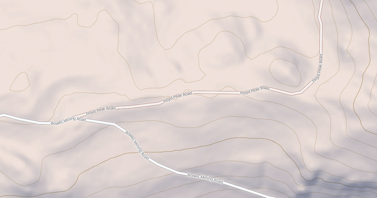 Map preview of FLOYD PEAK