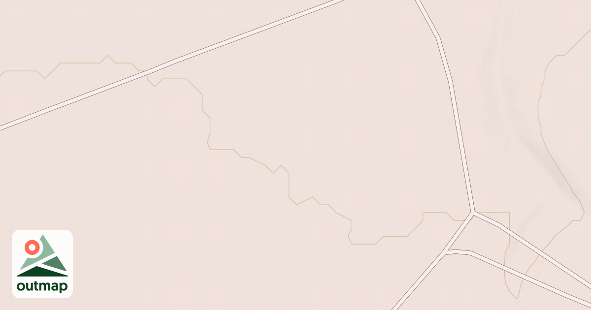 Map of Bloody Shins Trail