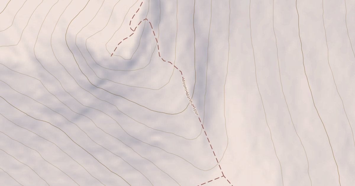 Map preview of Martha's Mile