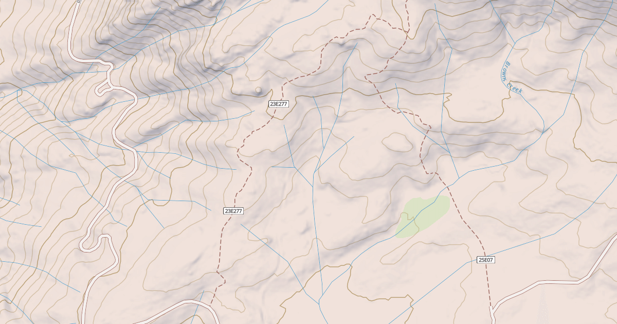 Map preview of Browns Meadow