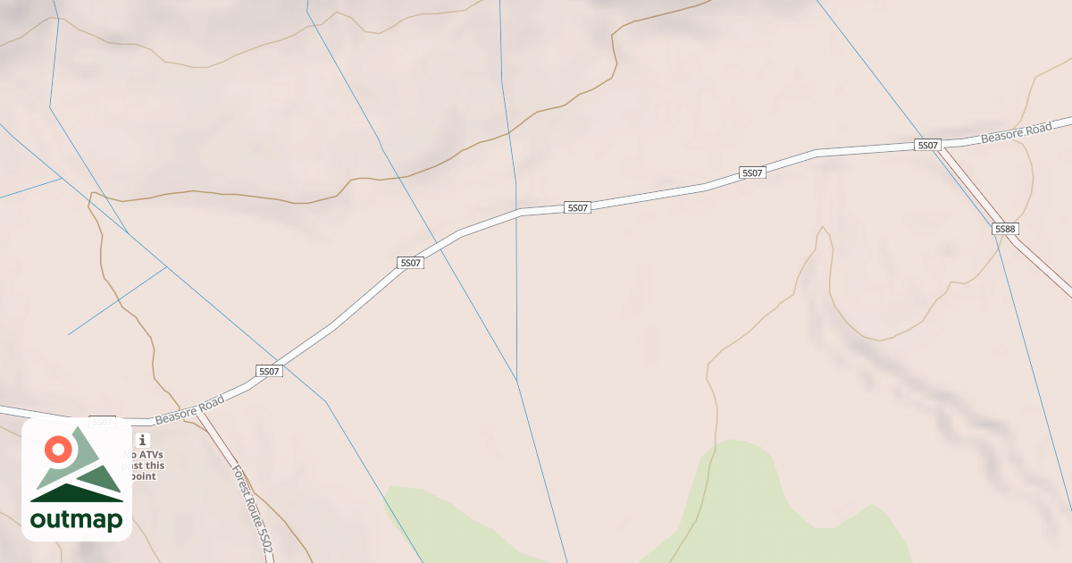 Map of BEASORE RD