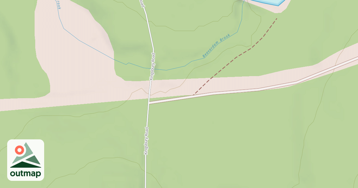 Map of Natchaug Forest Trail