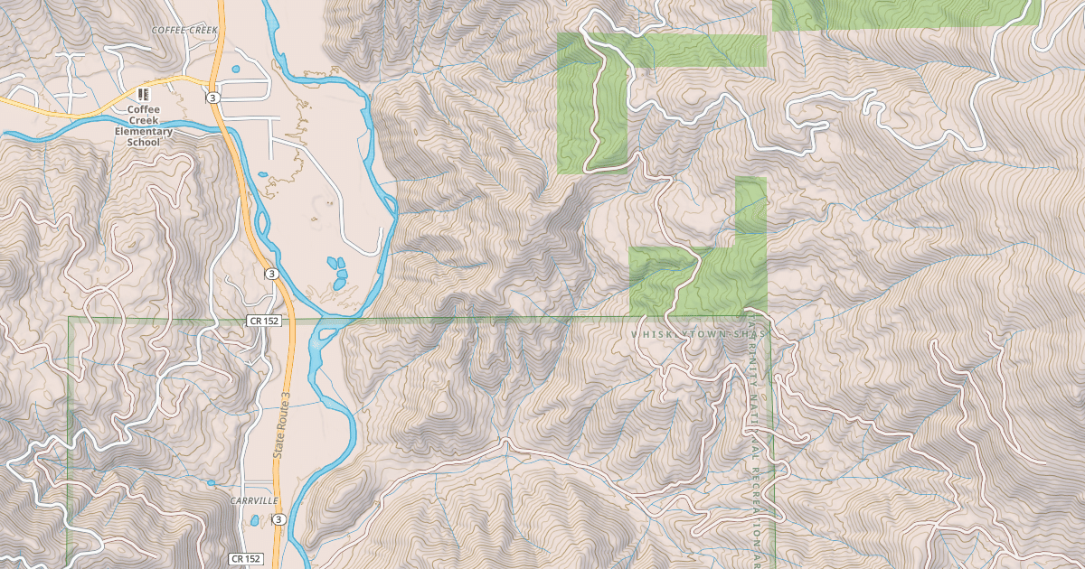Map preview of COPPER CREEK